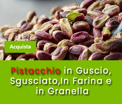 pistacchio di bronte in guscio sgusciato e granella 